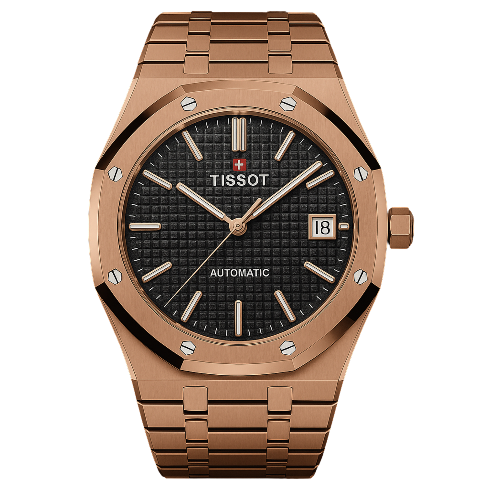 Tissot Oak | Rose Gold & Black