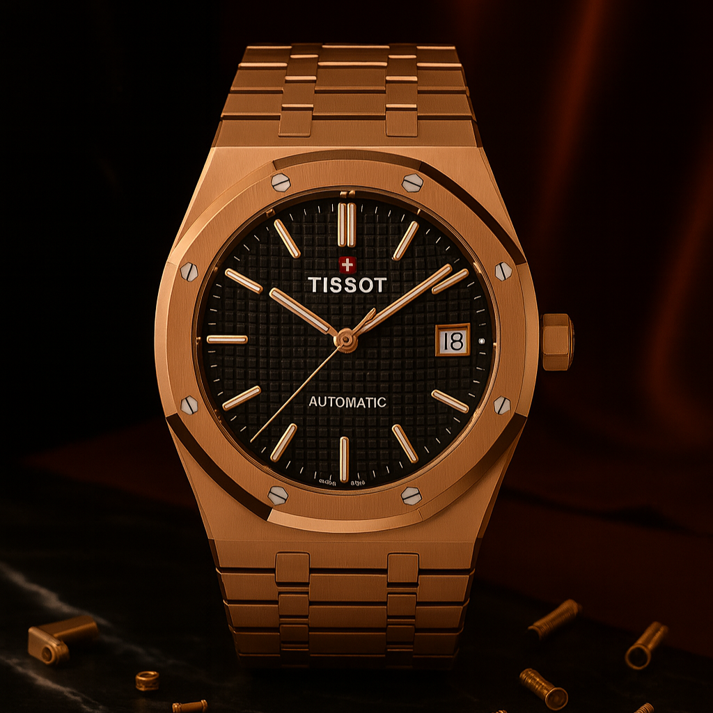 Tissot Oak | Rose Gold & Black