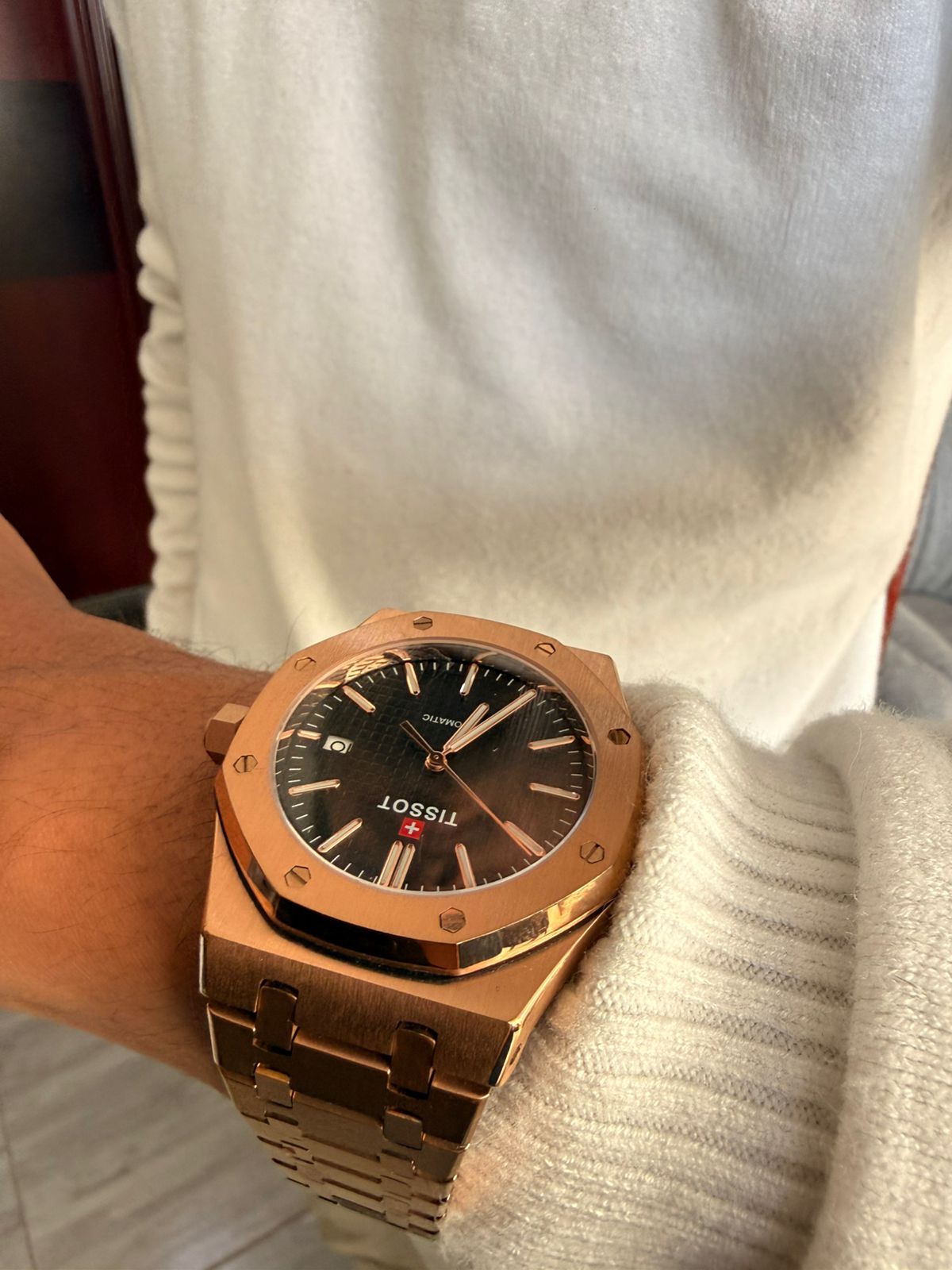 Tissot Oak | Rose Gold & Black