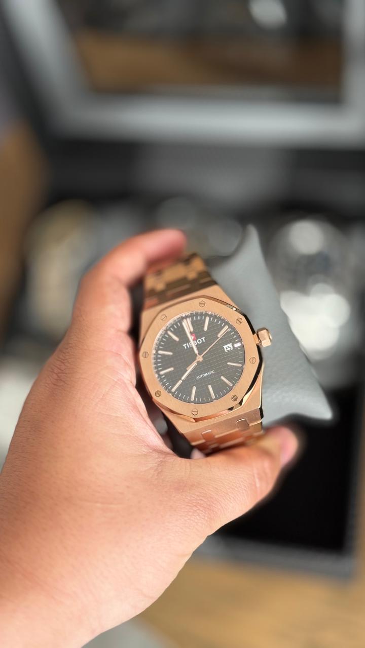 Tissot Oak | Rose Gold & Black