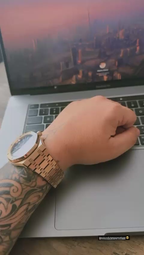 Tissot Oak | Rose Gold & Black